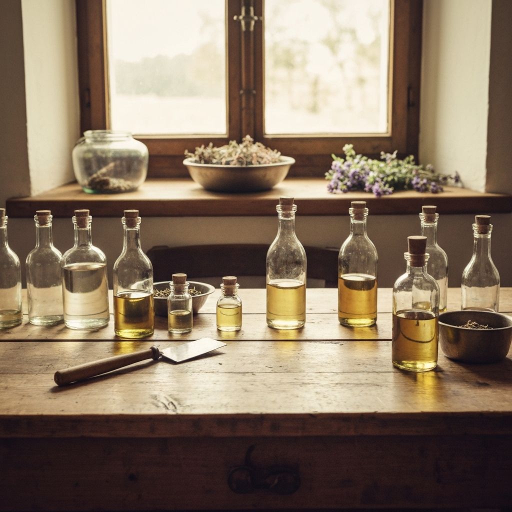 Historische Kräuterextrakte